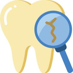 Broken tooth