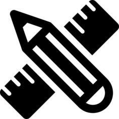 Ruler and Pencil