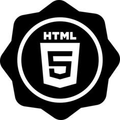 HTML 5 badge
