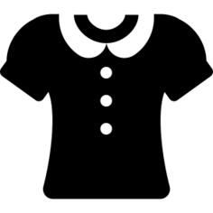 Blouse with Buttons