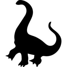 Giraffatitan dinosaur shape