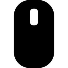 Mouse filled shape