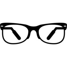Eyeglasses with half frame