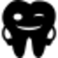 Smiling tooth with hands