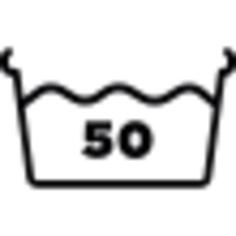 Wash at 50 degrees