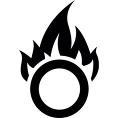 Fire hazard sign