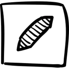 Square interface button sketch