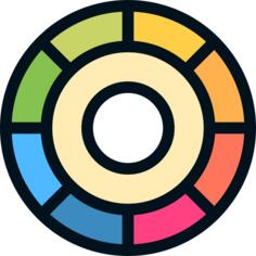 Circular graphic