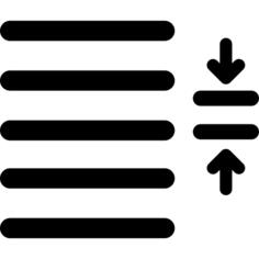 Line spacing text
