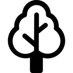 Leafy tree