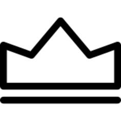 Simple royal crown