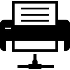 Printer of network