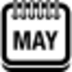 May calendar page symbol
