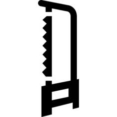 Saw tool in vertical position