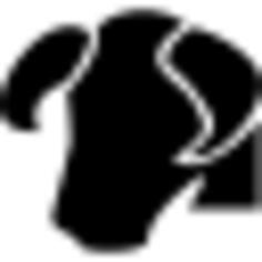 Taurus bull head symbol for zodiac