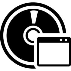 Cd with open window