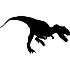 Dinosaur Mapusaurus shape