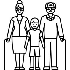 Grandparents with Child