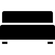 Black sofa of livingroom