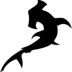 Hammerhead fish shape