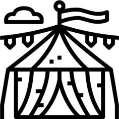 Circus tent