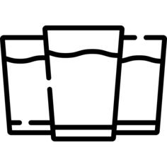 Glass of water