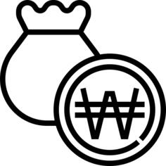 South korean won
