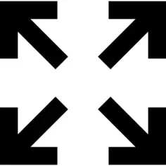 Expand arrows interface symbol