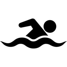 Swimming  man