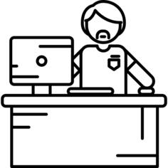 Working At the Office