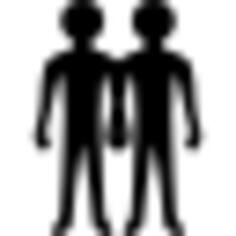 Gemini male twins zodiac sign symbol