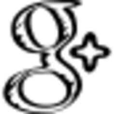 Google plus sketched social logo