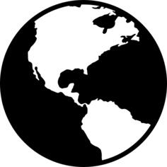 Earth globe