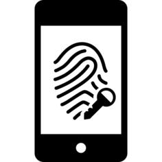 Mobile fingerprint scanner security option