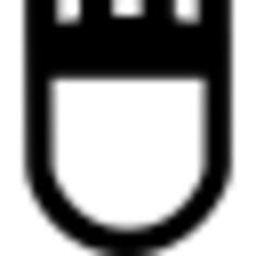 Old shield symbol