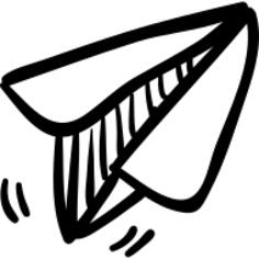 Paper airplane toy