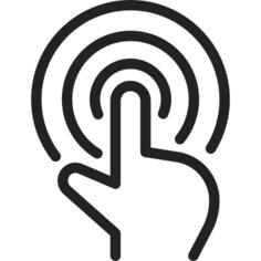 Touch Screen with Hand