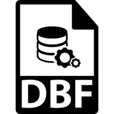 Dbf file format symbol