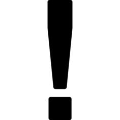 Exclamation sign