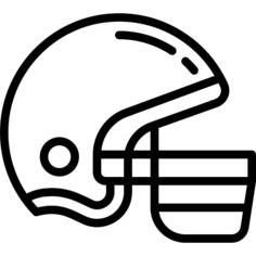 American Football Helmet