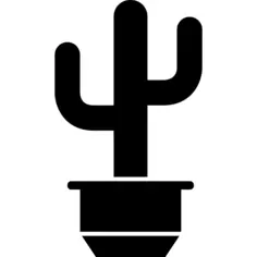 Yard pot with Saguaro cactus