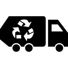 Truck transport for ecological recycling