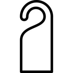 Do not disturb door hanger