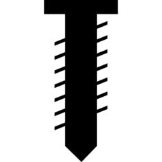 Screw side view