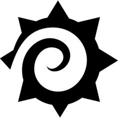 Sun spiral shape