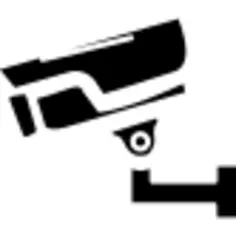 Surveillance camera side view