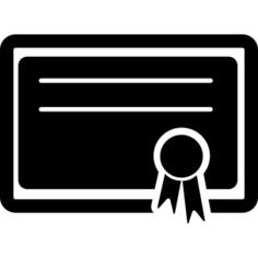 Certificate award