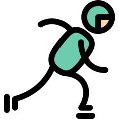 Ice skating