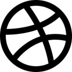 Dribbble Logo