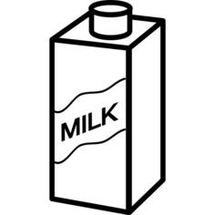 Milk box package